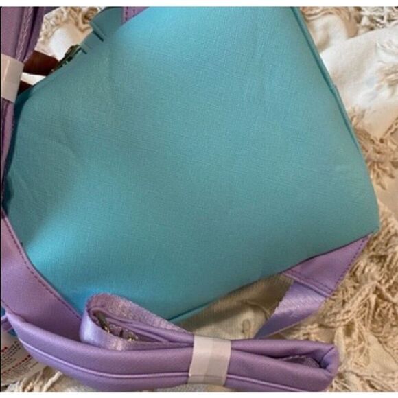 Loungefly Minnie Mouse Main Attraction Mad  Hatter Mini Backpack Disney NEW main image 6